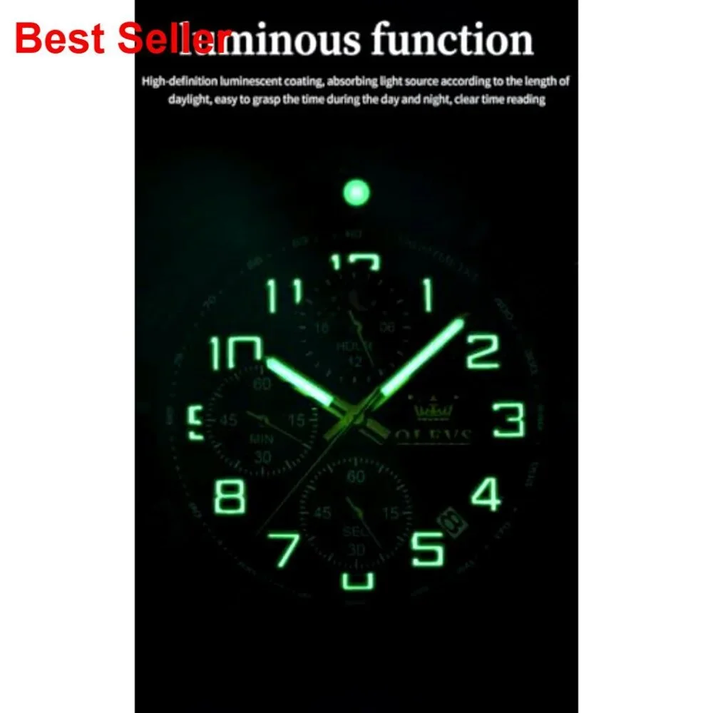 N/A luxury chronograph